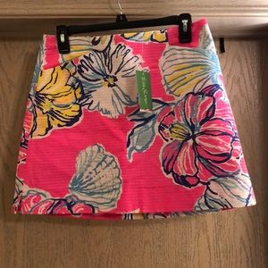 Lilly Pulitzer Size 2 Marigold Skort